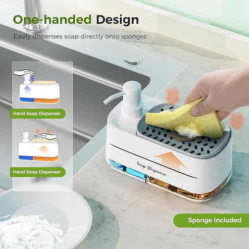 Stylish Liquid Soap Dispenser for Bathrooms