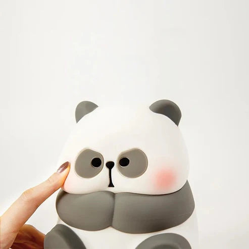 Panda-Shaped Silicone Night Light Lamp Decor