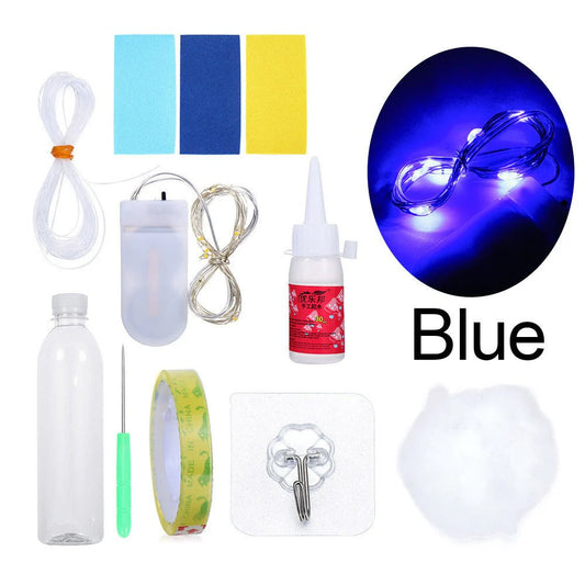 DIY Cloud Dream Catcher Light Decor
