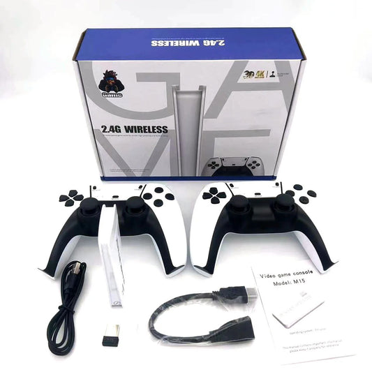 RetroPlay™ M15 Mini TV Game Stick – 30,000+ Games