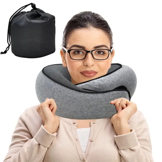 U-Shaped Memory Foam Travel Neck Pillow