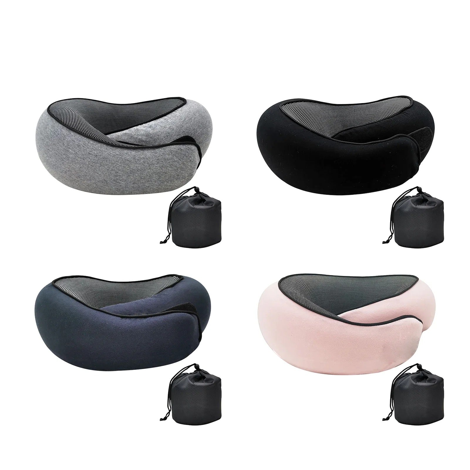 U-Shaped Memory Foam Travel Neck Pillow