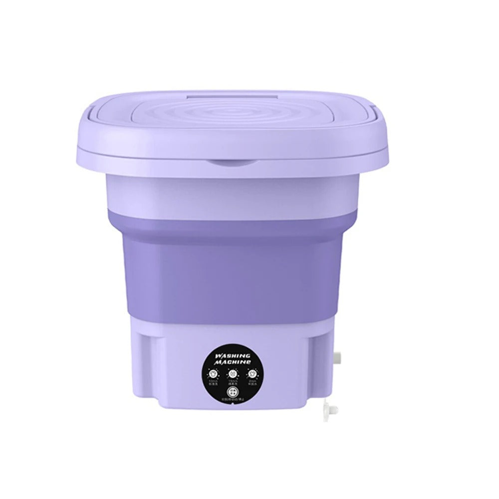 8L Foldable Mini Washing Machine & Dryer