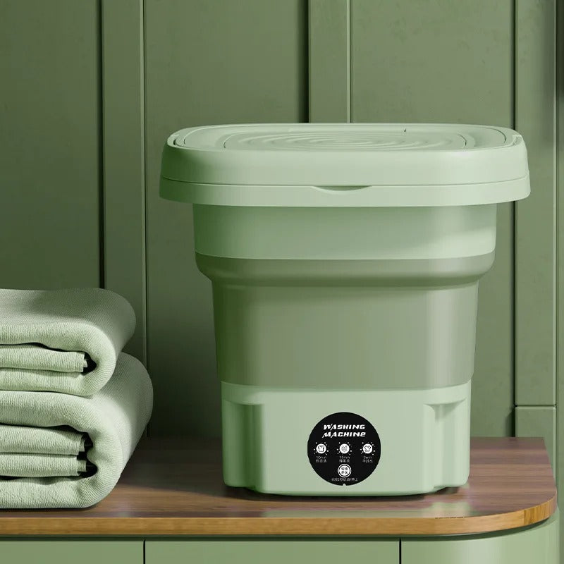 8L Foldable Mini Washing Machine & Dryer