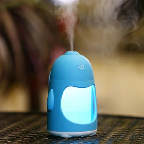 Penguin-Shaped Portable Car Air Humidifier