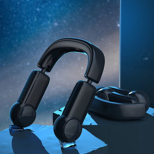 Wearable USB Neck Fan – Bladeless & Portable