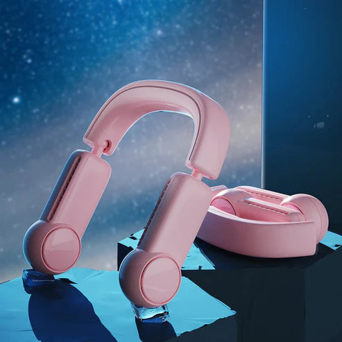 Wearable USB Neck Fan – Bladeless & Portable