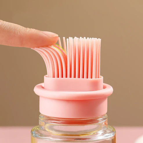 Portable Silicone Oil Bottle for Barbecue & Baking